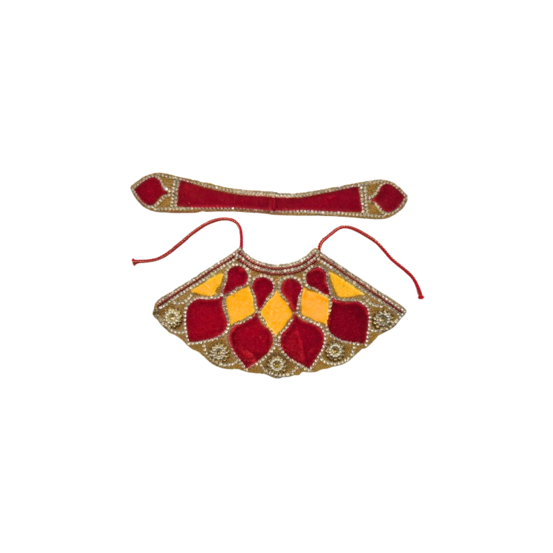 Radha Krishna Creation LAXMIJI Dress//LAXMI JI POSHAK//MATA Rani POSHAK//MTA MARI VASTRA- 3 INCH