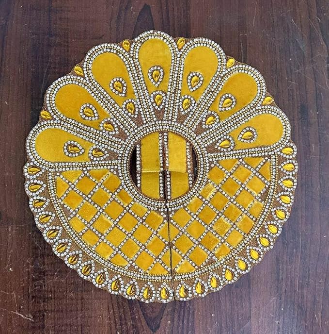Radhakrishna Creation Laddu Gopal Poshak/Fancy Dress/Kanhaji Dress/Thakor ji Dress/New Beautiful Designer Vastra//ladoo Gopal Dress F-Box