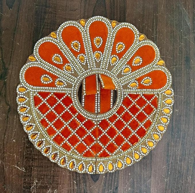 Radhakrishna Creation Laddu Gopal Poshak/Fancy Dress/Kanhaji Dress/Thakor ji Dress/New Beautiful Designer Vastra//ladoo Gopal Dress F-Box