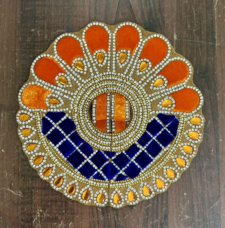 Radhakrishna Creation Laddu Gopal Poshak/Fancy Dress/Kanhaji Dress/Thakor ji Dress/New Beautiful Designer Vastra//ladoo Gopal Dress F-Box
