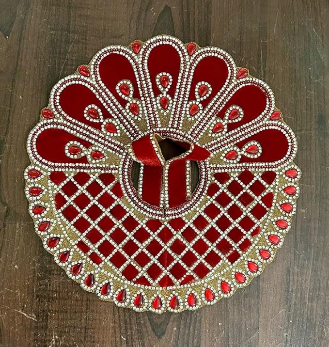 Radhakrishna Creation Laddu Gopal Poshak/Fancy Dress/Kanhaji Dress/Thakor ji Dress/New Beautiful Designer Vastra//ladoo Gopal Dress F-Box