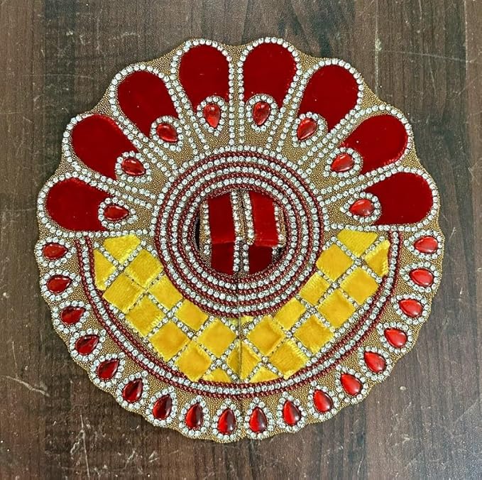 Radhakrishna Creation Laddu Gopal Poshak/Fancy Dress/Kanhaji Dress/Thakor ji Dress/New Beautiful Designer Vastra//ladoo Gopal Dress F-Box