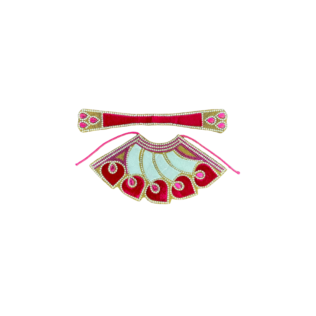 ADWITAM MATA Rani Chunri  / Laxmi ji Dress