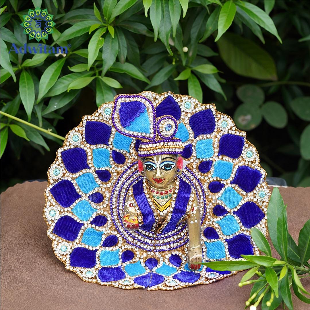 RADHAKRISHNA Creation/Laddu Gopal Dress Size 0 l Ladoo Gopal Dress l Kanha Ji Dress (Set of 10 Poshak)(Size 0=4 inch)