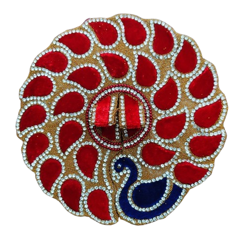 RADHAKRISHNA Creation Laddu Gopal Poshak/Fancy Dress/Kanhaji Dress/Thakor ji Dress/New Beautiful Designer Vastra MOR_02_5_INCH