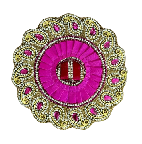 RADHAKRISHNA Creation Laddu Gopal Poshak/Fancy Dress/Kanhaji Dress/Thakor ji Dress/New Beautiful Designer Vastra KERI_FREEL_5_INCH