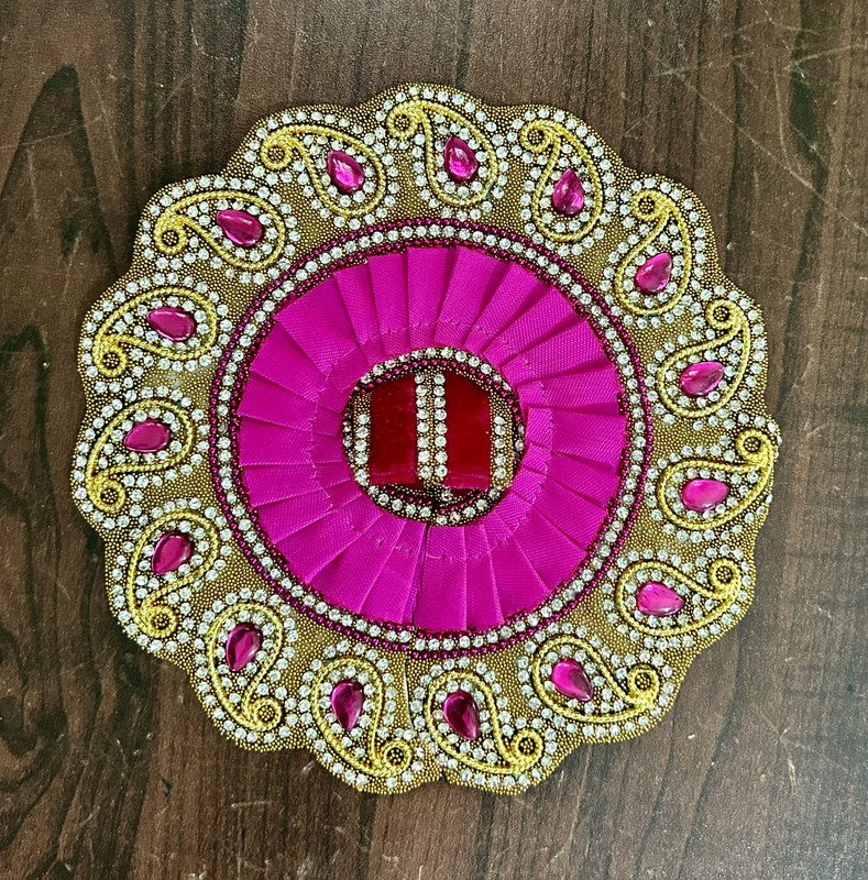 RADHAKRISHNA Creation Laddu Gopal Poshak/Fancy Dress/Kanhaji Dress/Thakor ji Dress/New Beautiful Designer Vastra KERI_FREEL_5_INCH