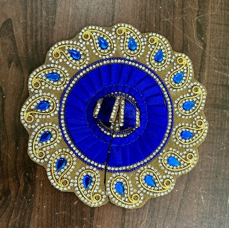 RADHAKRISHNA Creation Laddu Gopal Poshak/Fancy Dress/Kanhaji Dress/Thakor ji Dress/New Beautiful Designer Vastra KERI_FREEL_5_INCH
