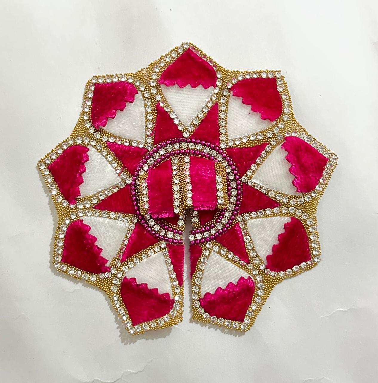 Radhakrishna Creation Laddu Gopal Poshak/Fancy Dress/Kanhaji Dress/Thakor ji Dress/New Beautiful Designer Vastra//ladoo Gopal Dress (R=3) 4 INCH / 5 INCH / 6 INCH / 8 INCH
