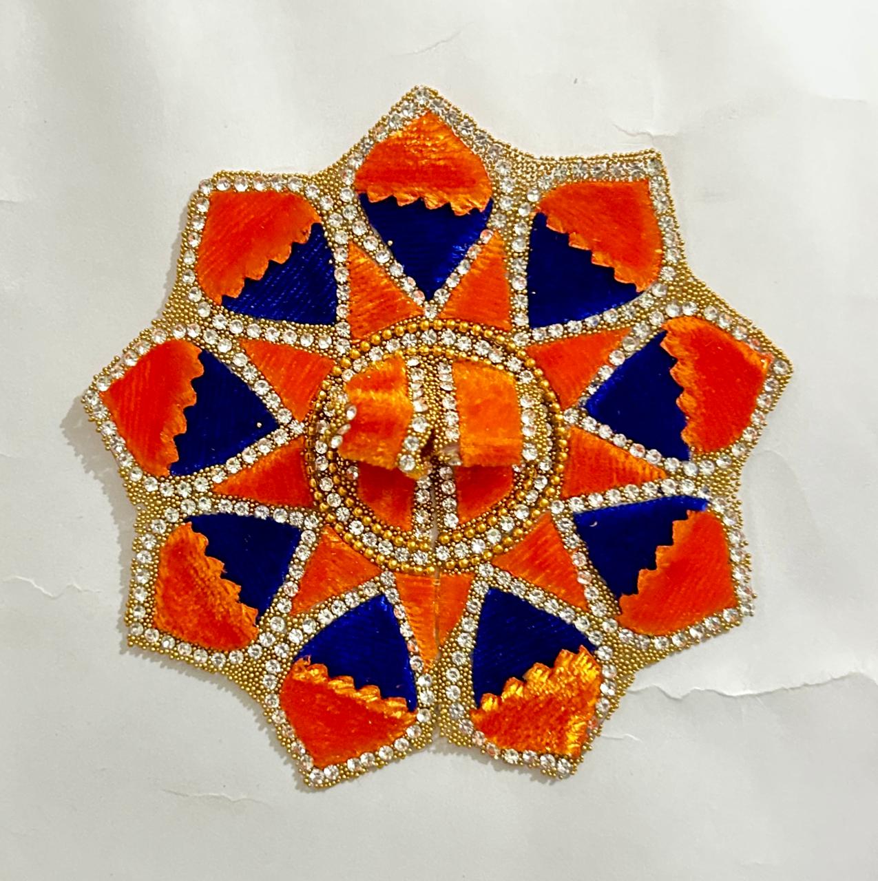 Radhakrishna Creation Laddu Gopal Poshak/Fancy Dress/Kanhaji Dress/Thakor ji Dress/New Beautiful Designer Vastra//ladoo Gopal Dress (R=3) 4 INCH / 5 INCH / 6 INCH / 8 INCH