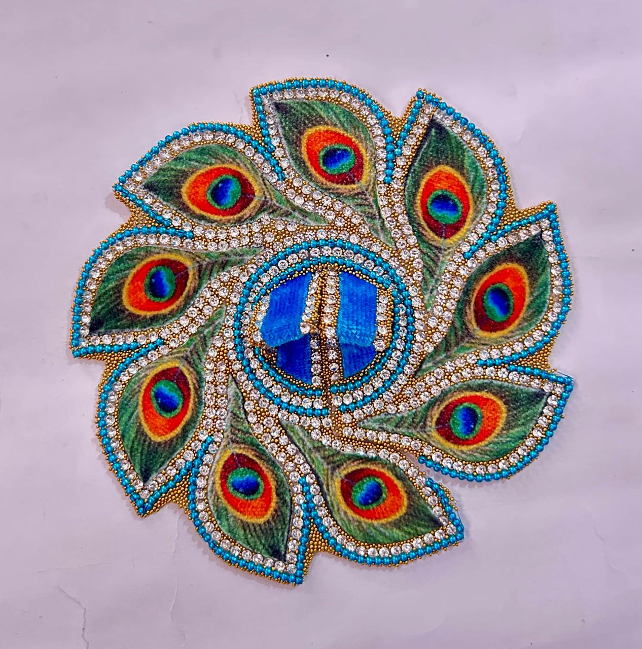 Radhakrishna Creation Laddu Gopal Poshak/Fancy Dress/Kanhaji Dress/Thakor ji Dress/New Beautiful Designer Vastra//ladoo Gopal Dress MOR=P2_4 INCH / 5 INCH / 6 INCH / 8 INCH