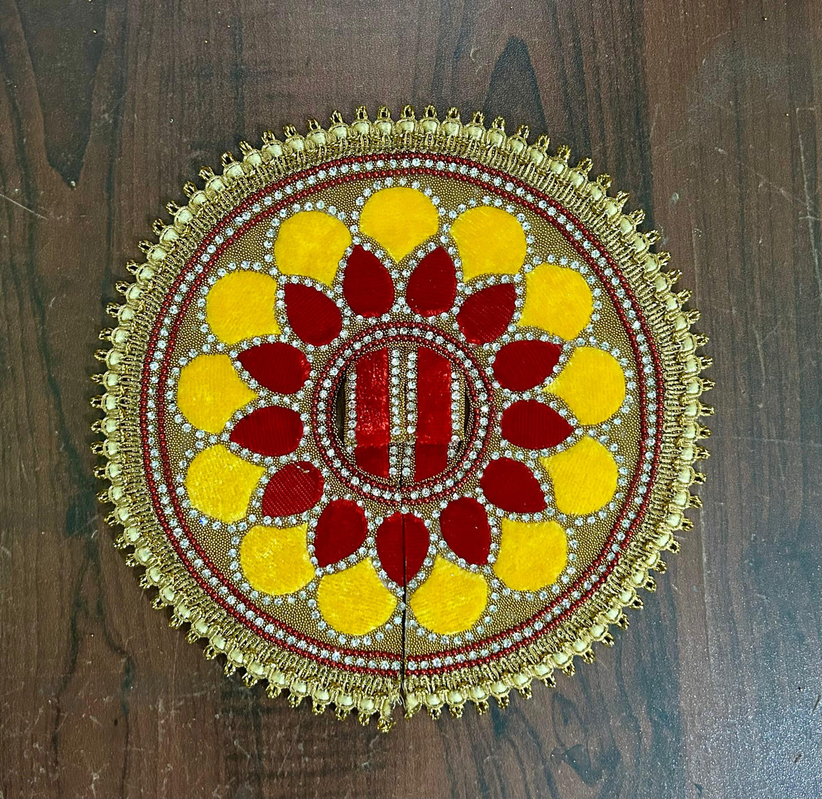 RADHAKRISHNA Creation Laddu Gopal Poshak/Fancy Dress/Kanhaji Dress/Thakor ji Dress/New Beautiful Designer Vastra/Tilak Choch Dress