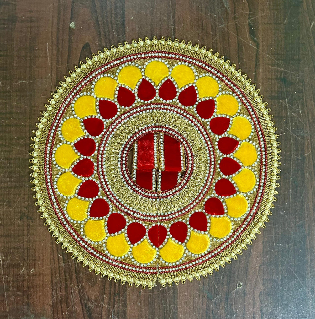 RADHAKRISHNA Creation Laddu Gopal Poshak/Fancy Dress/Kanhaji Dress/Thakor ji Dress/New Beautiful Designer Vastra/Tilak Choch Dress