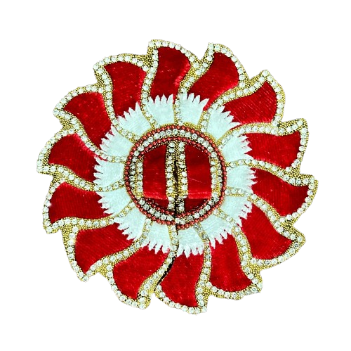 Radhakrishna Creation Laddu Gopal Poshak/Fancy Dress/Kanhaji Dress/Thakor ji Dress/New Beautiful Designer Vastra//ladoo Gopal Dress 2KAMAL_4 inch