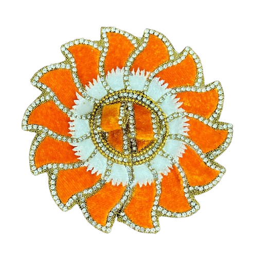 Radhakrishna Creation Laddu Gopal Poshak/Fancy Dress/Kanhaji Dress/Thakor ji Dress/New Beautiful Designer Vastra//ladoo Gopal Dress 2KAMAL_4 inch