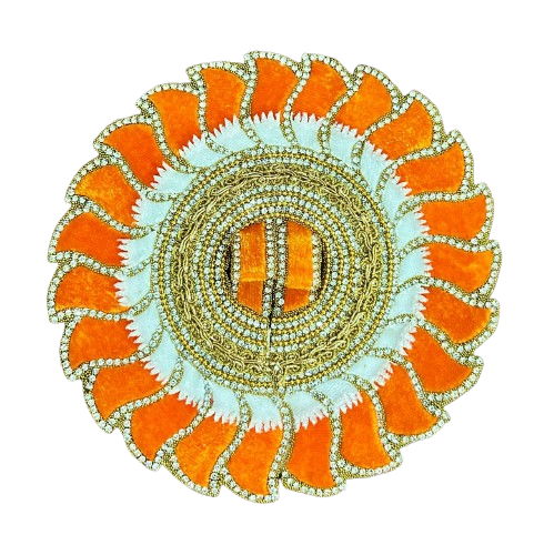 Radhakrishna Creation Laddu Gopal Poshak/Fancy Dress/Kanhaji Dress/Thakor ji Dress/New Beautiful Designer Vastra//ladoo Gopal Dress 2KAMAL_4 inch