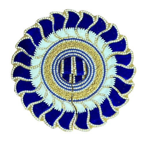 Radhakrishna Creation Laddu Gopal Poshak/Fancy Dress/Kanhaji Dress/Thakor ji Dress/New Beautiful Designer Vastra//ladoo Gopal Dress 2KAMAL_4 inch
