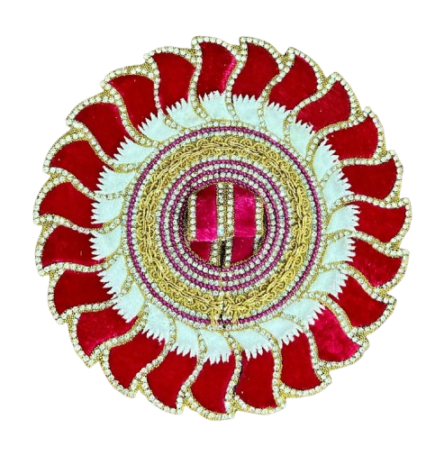 Radhakrishna Creation Laddu Gopal Poshak/Fancy Dress/Kanhaji Dress/Thakor ji Dress/New Beautiful Designer Vastra//ladoo Gopal Dress 2KAMAL_4 inch