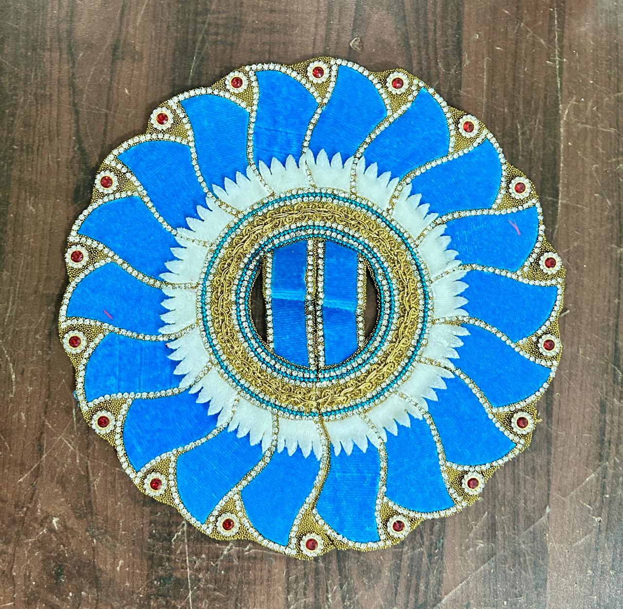 Radhakrishna Creation Laddu Gopal Poshak/Fancy Dress/Kanhaji Dress/Thakor ji Dress/New Beautiful Designer Vastra//ladoo Gopal Dress 2KAMAL_4 inch