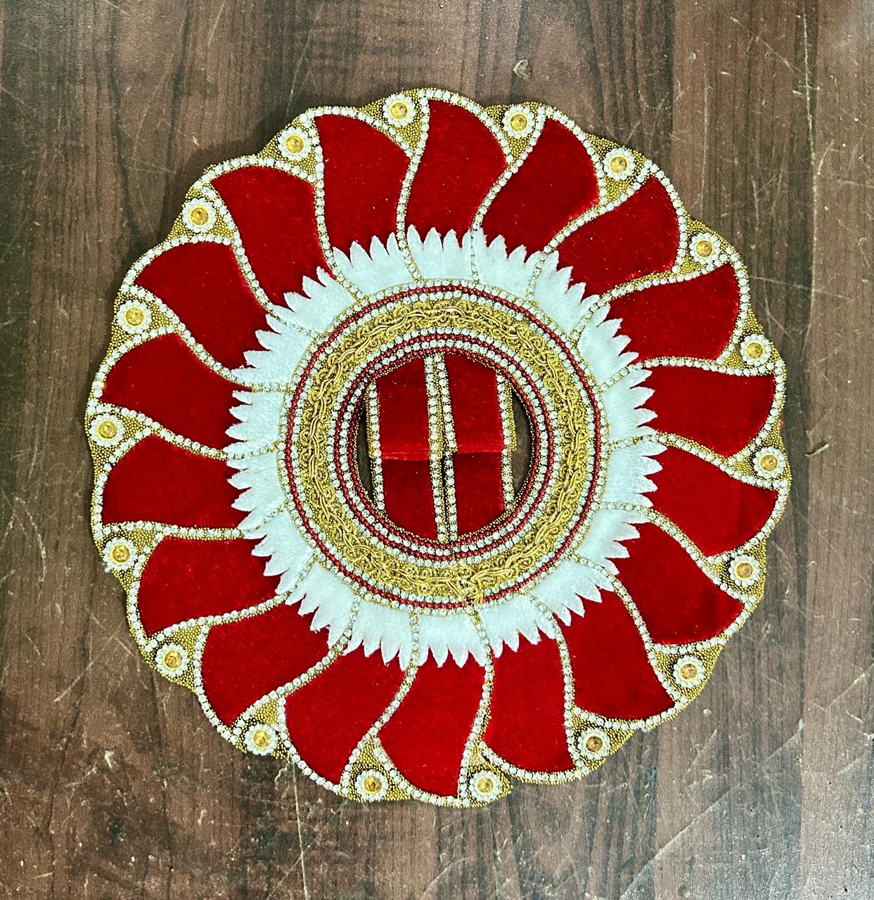Radhakrishna Creation Laddu Gopal Poshak/Fancy Dress/Kanhaji Dress/Thakor ji Dress/New Beautiful Designer Vastra//ladoo Gopal Dress 2KAMAL_4 inch