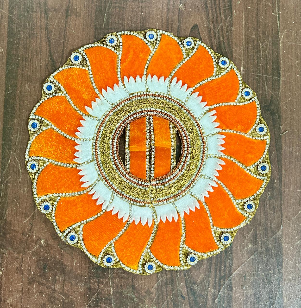 Radhakrishna Creation Laddu Gopal Poshak/Fancy Dress/Kanhaji Dress/Thakor ji Dress/New Beautiful Designer Vastra//ladoo Gopal Dress 2KAMAL_4 inch