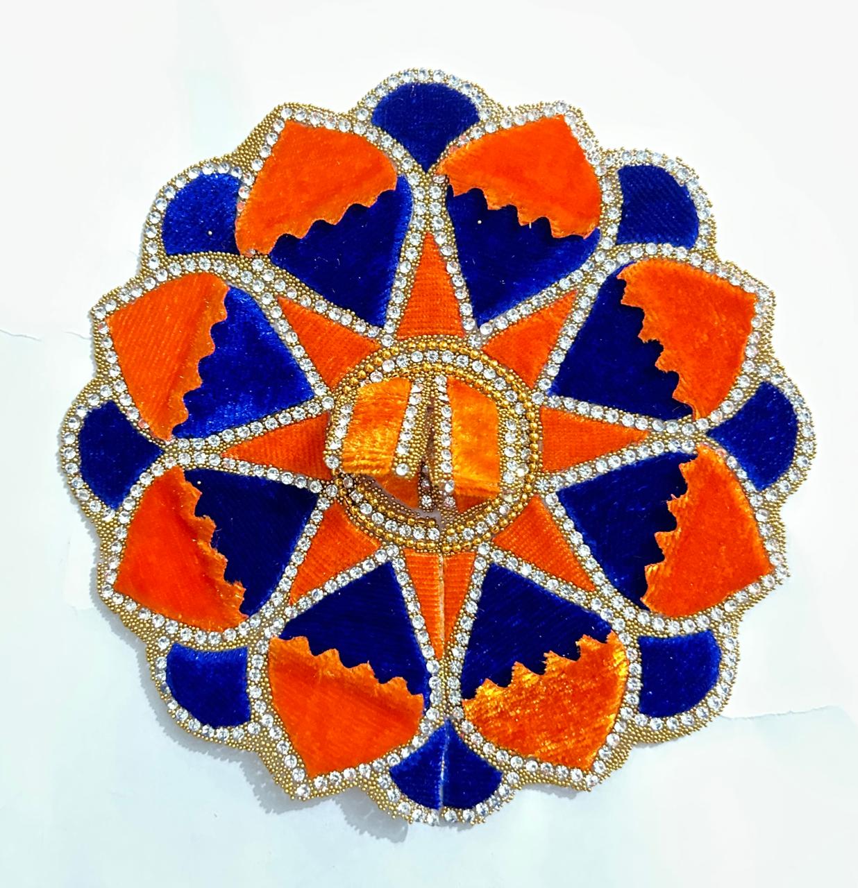 Radhakrishna Creation Laddu Gopal Poshak/Fancy Dress/Kanhaji Dress/Thakor ji Dress/New Beautiful Designer Vastra//ladoo Gopal Dress (R=3) 4 INCH / 5 INCH / 6 INCH / 8 INCH
