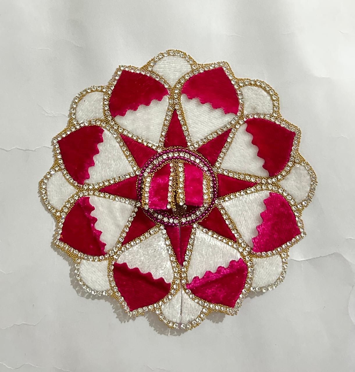 Radhakrishna Creation Laddu Gopal Poshak/Fancy Dress/Kanhaji Dress/Thakor ji Dress/New Beautiful Designer Vastra//ladoo Gopal Dress (R=3) 4 INCH / 5 INCH / 6 INCH / 8 INCH