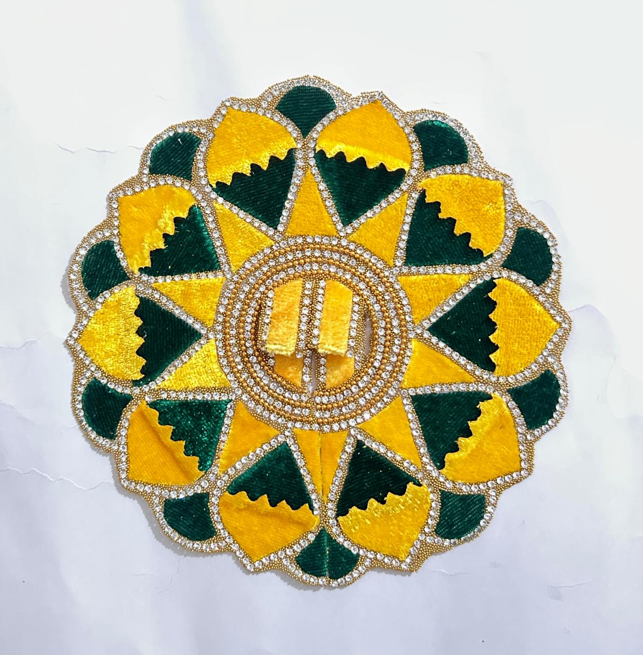Radhakrishna Creation Laddu Gopal Poshak/Fancy Dress/Kanhaji Dress/Thakor ji Dress/New Beautiful Designer Vastra//ladoo Gopal Dress (R=3) 4 INCH / 5 INCH / 6 INCH / 8 INCH