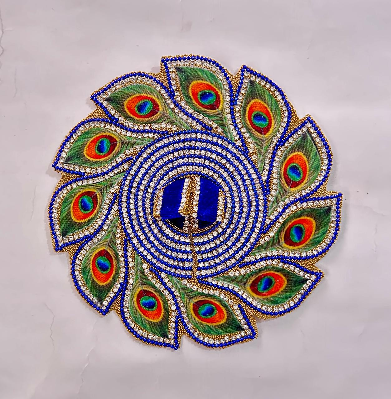 Radhakrishna Creation Laddu Gopal Poshak/Fancy Dress/Kanhaji Dress/Thakor ji Dress/New Beautiful Designer Vastra//ladoo Gopal Dress MOR=P2_4 INCH / 5 INCH / 6 INCH / 8 INCH