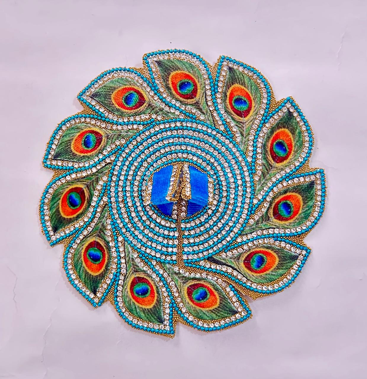 Radhakrishna Creation Laddu Gopal Poshak/Fancy Dress/Kanhaji Dress/Thakor ji Dress/New Beautiful Designer Vastra//ladoo Gopal Dress MOR=P2_4 INCH / 5 INCH / 6 INCH / 8 INCH