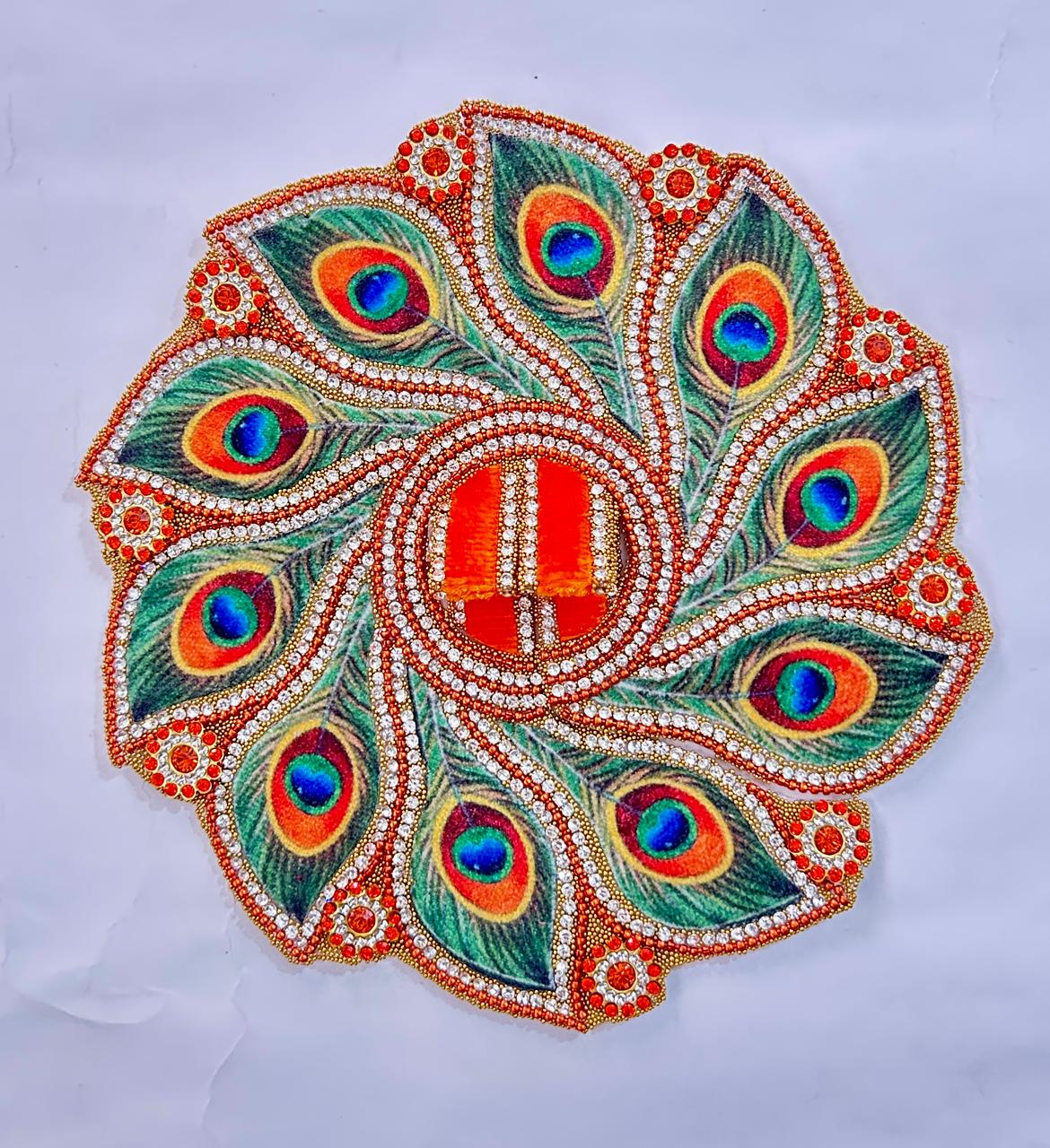 Radhakrishna Creation Laddu Gopal Poshak/Fancy Dress/Kanhaji Dress/Thakor ji Dress/New Beautiful Designer Vastra//ladoo Gopal Dress MOR=P2_4 INCH / 5 INCH / 6 INCH / 8 INCH