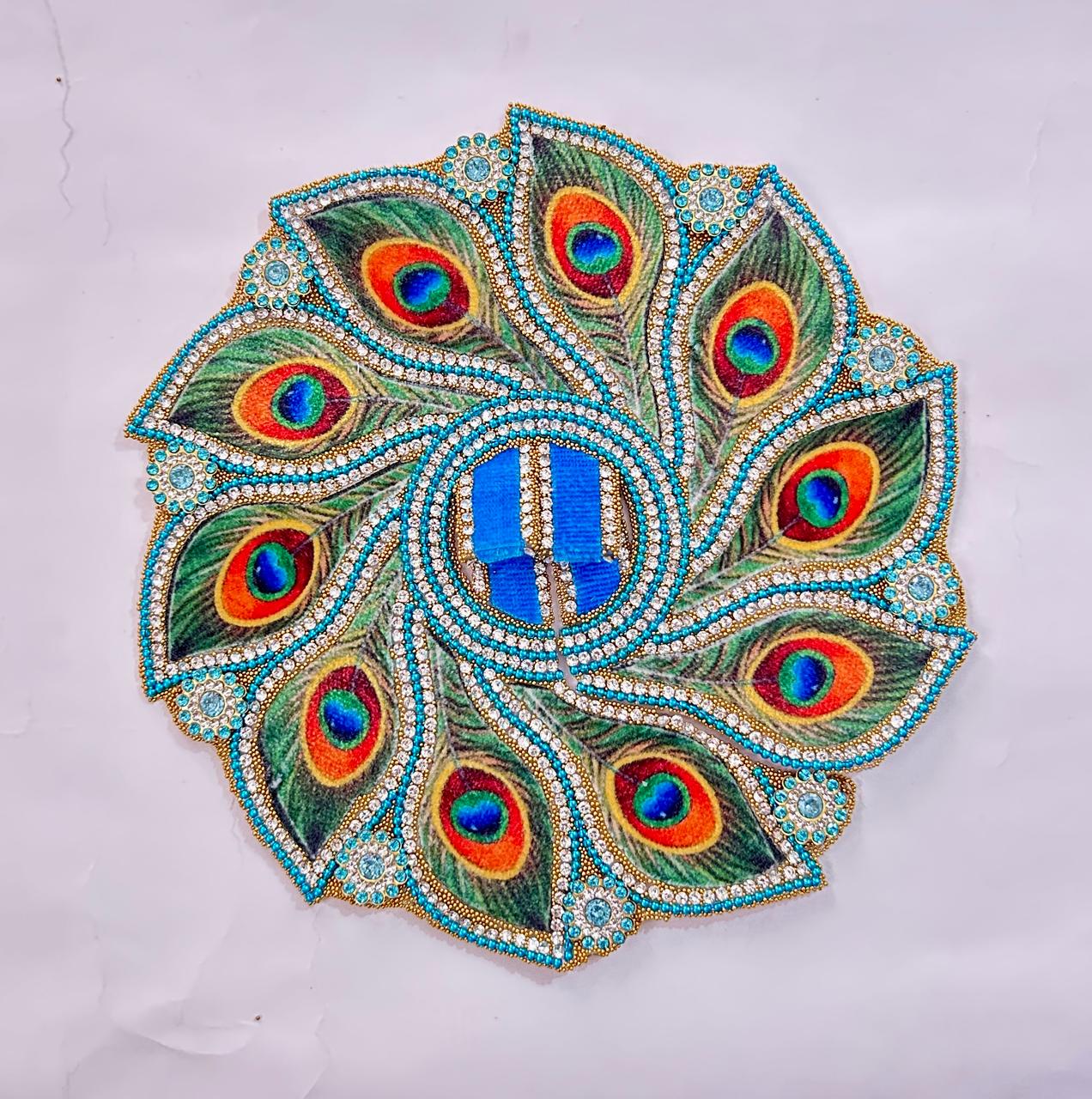 Radhakrishna Creation Laddu Gopal Poshak/Fancy Dress/Kanhaji Dress/Thakor ji Dress/New Beautiful Designer Vastra//ladoo Gopal Dress MOR=P2_4 INCH / 5 INCH / 6 INCH / 8 INCH