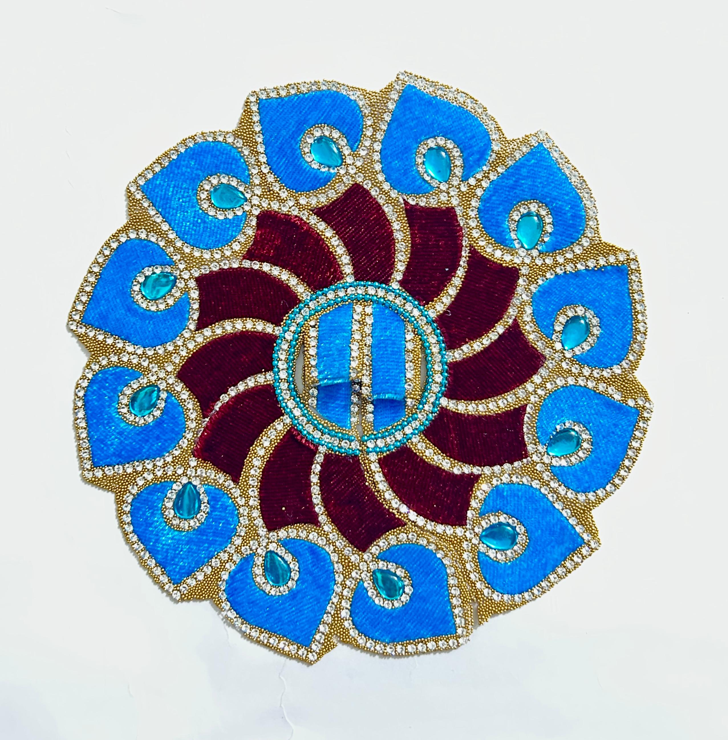 Radhakrishna Creation Laddu Gopal Poshak/Fancy Dress/Kanhaji Dress/Thakor ji Dress/New Beautiful Designer Vastra//ladoo Gopal Dress MOR=P_4 INCH / 5 INCH / 6 INCH / 8 INCH